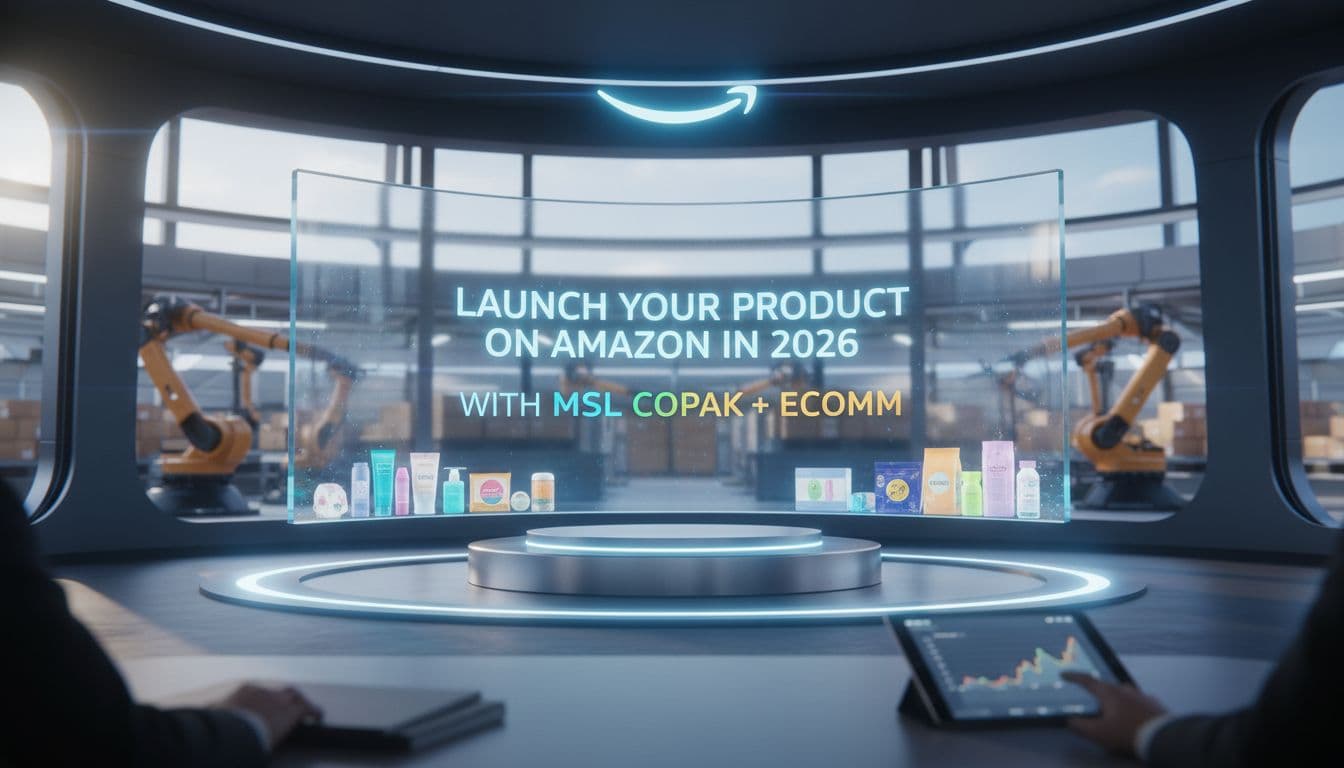 Launch Your Product On Amazon in 2026 With MSL COPACK + ECOMM